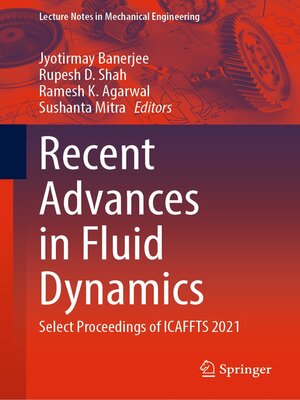 cover image of Recent Advances in Fluid Dynamics